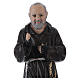 Statua in gesso Padre Pio 30 cm s2