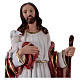 Jesus the Good Shepherd 30 cm in plaster s2