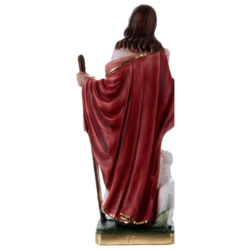 Jesús Buen Pastor 30 cm estatua de yeso 4