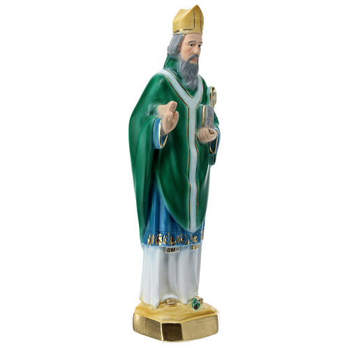 San Patricio 30 cm estatua de yeso 3