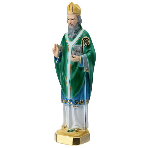 Saint Patrick 30 cm statue en plâtre 2
