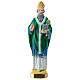 Saint Patrick 30 cm statue en plâtre s1