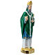 Saint Patrick 30 cm statue en plâtre s3