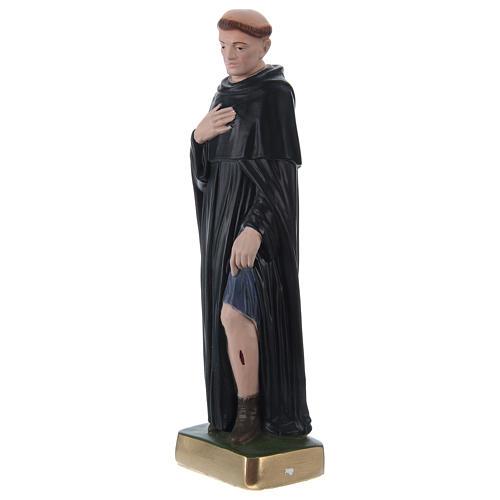 Figura z gipsu Święty Pelegryn 30 cm 3
