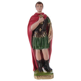 Santo Espedito 30 cm statua in gesso