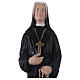 Sister Faustina 30 cm in painted plaster s2
