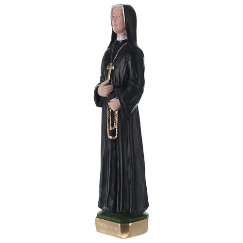 Figura z gipsu malowana Siostra zakonna Faustyna Kowalska 30 cm 3