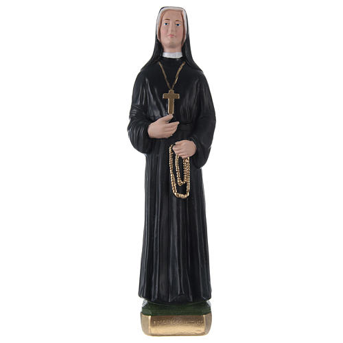 Sister St. Faustina Statue in painted plaster, 30 cm 1