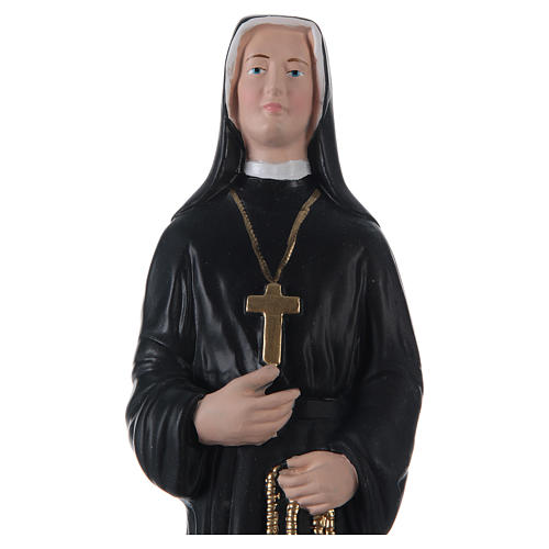 Sister St. Faustina Statue in painted plaster, 30 cm 2