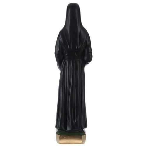 Sister St. Faustina Statue in painted plaster, 30 cm 4