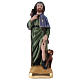 Saint Roch 30 cm statue plâtre s1