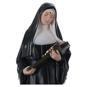 Sainte Rita 30 cm statue en plâtre peint