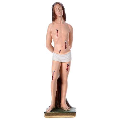 Estatua de yeso San Sebastián 35 cm 1
