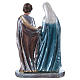 Estatua yeso nacarado Sagrada Familia 20 cm s4