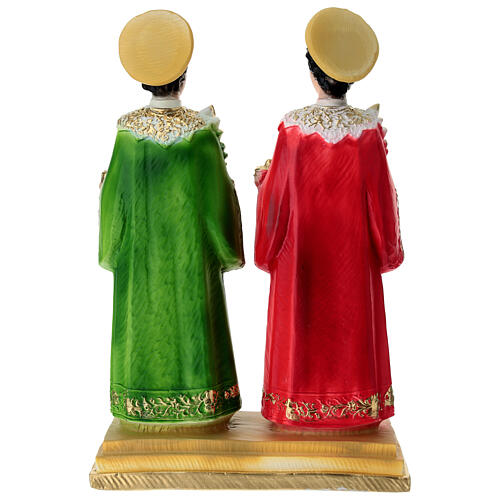 St Cosmas and Damian 30 cm in plaster 6