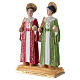 St. Cosmas and St. Damian Statues, cm 30 in plaster s3