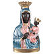 Our Lady of Czestochowa 25 cm in mother-of-pearl plaster s1
