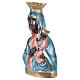 Our Lady of Czestochowa 25 cm in mother-of-pearl plaster s3