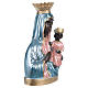 Our Lady of Czestochowa Plaster Statue, 25 cm with mother of pearl effect s4