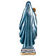 Mary Queen of Heaven 25 cm Statue, in plaster with mother of pearl effect s5