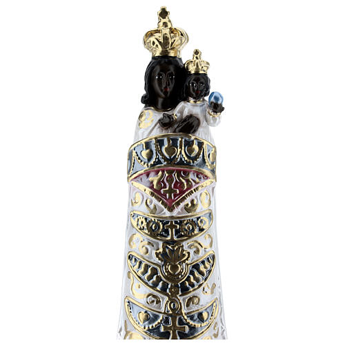 Our Lady of Loreto 30 cm in mother-of-pearl plaster 2