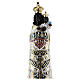 Our Lady of Loreto 30 cm in mother-of-pearl plaster s2