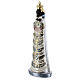 Our Lady of Loreto 30 cm in mother-of-pearl plaster s3