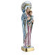 Our Lady of Perpetual Help 30 cm in mother-of-pearl plaster s4
