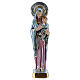 Madonna del Perpetuo Soccorso gesso madreperlato 30 cm s1