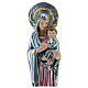 Our Lady of Perpetual Help Statue, 30 cm, in plaster with mother of pearl s2