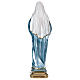 Estatua María de yeso nacarado 30 cm s5
