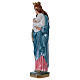 Virgen Auxiliadora 30 cm yeso nacarado s3