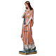 Estatua Santa Filomena yeso nacarado 30 cm s3
