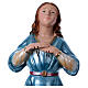 Statua gesso Sant’Agata effetto madreperla 30 cm s2