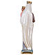 Our Lady of Mount Carmel 30 cm in mother-of-pearl plaster s5