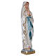 Gottesmutter von Lourdes 30cm perlmuttartigen Gips s4