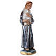 Saint Anthony with the Child Statue, 30 cm in plaster with mother of pearl s4