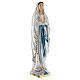 Our Lady of Lourdes 50 cm in mother-of-pearl plaster s5