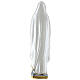 Our Lady of Lourdes 50 cm in mother-of-pearl plaster s7