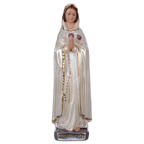 St Mystic Rose 20 cm in mother-of-pearl plaster 1