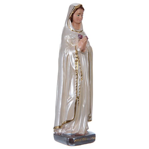 St Mystic Rose 20 cm in mother-of-pearl plaster 4