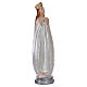 Our Lady of Knock 20 cm in mother-of-pearl plaster s4