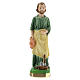 St Joseph the Worker 20 cm in painted plaster s1