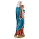 Virgin Mary with Baby Jesus 20 cm in plaster s4