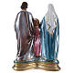 Holy Family 30 cm in mother-of-pearl plaster s4
