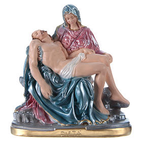 Statue of Pieta in plaster, 20 cm