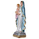 Our Lady of the Castle 20 cm cm pearlized plaster statue s3