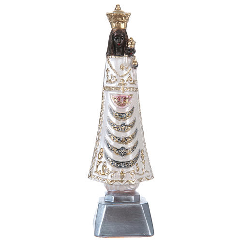 Our Lady of Loreto 20 cm in mother-of-pearl plaster 1