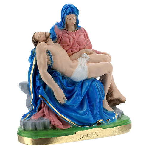 Statua in gesso Pietà 15 cm 4
