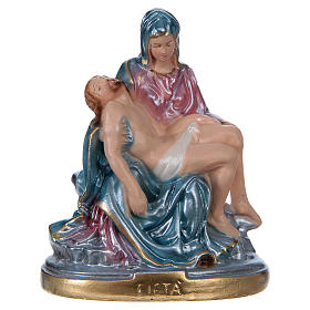 Imagens em Gesso: Imagem em gesso Pietà 15 cm